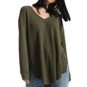 Z Supply Olive Green Tunic Top